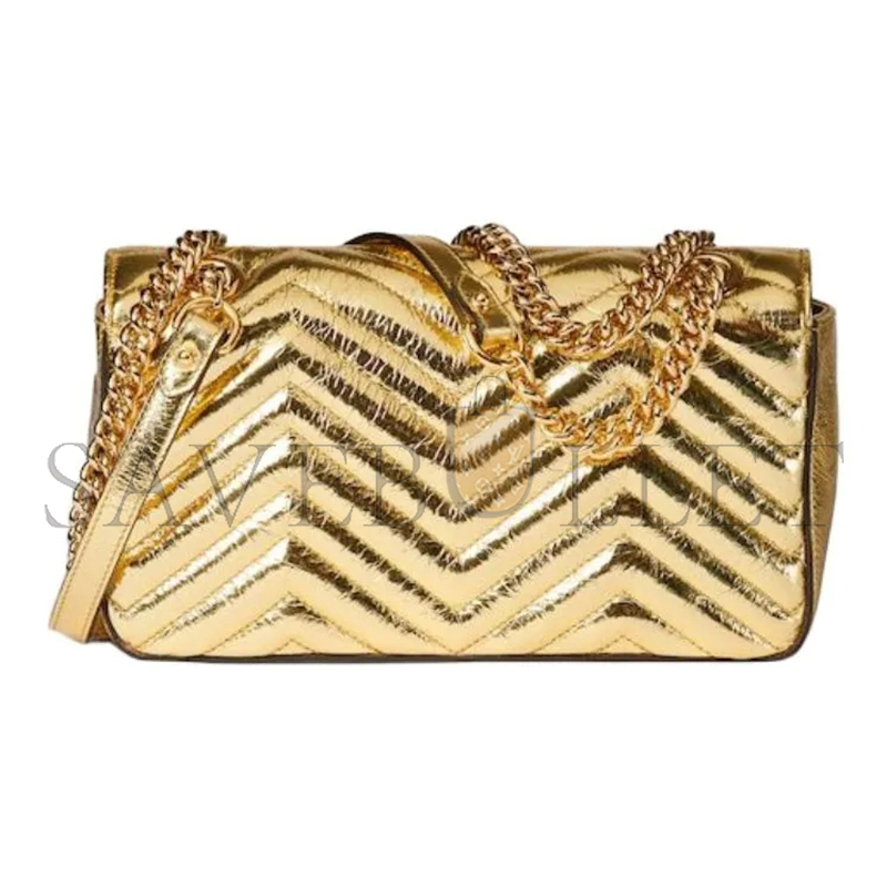 G*u*i gg marmont medium shoulder bag 443497 (26*15*7cm)